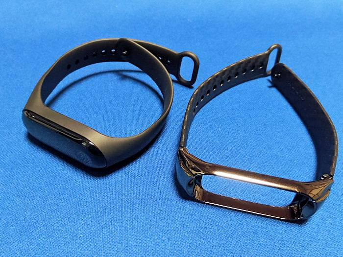 カーボンファイバーのヘアラインと金属が高級感を漂わせるMi bandのバンド #スマートウォッチ #Mi band 3 7 カーボンファイバーのヘアラインと金属が高級感を漂わせるMi bandのバンド #スマートウォッチ #Mi band 3 6