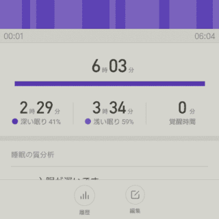 Mi Band 3は脈拍計で睡眠計の精度が上がる 4